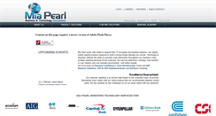 Desktop Screenshot of miapearl.com